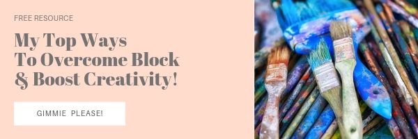 Top Ways To Overcome Creative Block Checklist by Artist Melissa Lewis